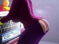 Dışarıda ebony MILF aksiyonuna büyük memeler ve dev sikle karşı koyamıyorum!