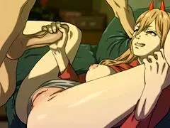 Power and Denji explore wild hentai adventures with big asses and monster cocks