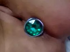 Got an anal plug and easy cash from old dude, oops!