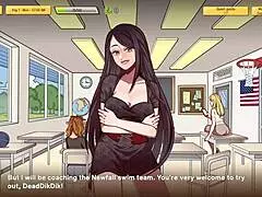 Teacher makes a statement in the game episode