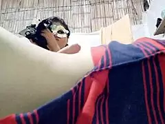 mamando polla americana con saliva, rica verga