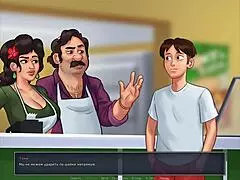 Summertime Saga part 37 unfolds with wild kitchen action in gameplay
