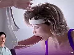 busty stepmom, your deepthroat reward blew my mind - apocalust 28