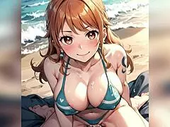 fucking tight pink cunt with massive cock in 3d hentai anime story