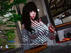 eternum 212 with huge tits and big boobs in game