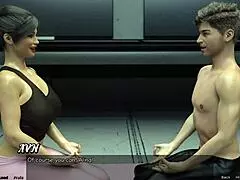 Stranded in space 92 - hot yoga with big tits brunette milf