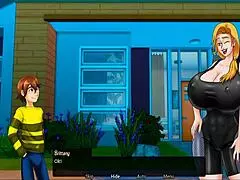 charming milf in anime adventure with little 18+