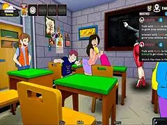 charming milf in anime adventure with little 18+