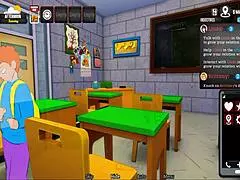 charming milf in anime adventure with little 18+