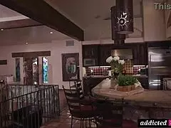 addicted2girls blonde brunette milfs kiss and use vibrators to squirt kittens