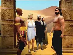 sims 4 parody with two commanding shemale secrets