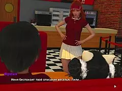 Naked Slut Licks Cumshot In Cute Hentai