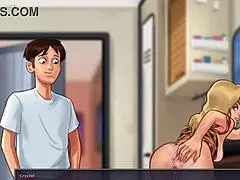 dude, this busty stepmom in 3d hentai gets pounded hard by a horny guy