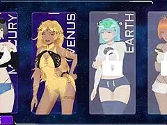 Watch this milf hunter in hentai, shaking it up with anime action.