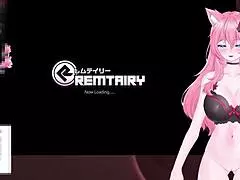 Vtuber kanakovt teases catgirl pussy relentlessly with loud moaning asmr in karryns prison