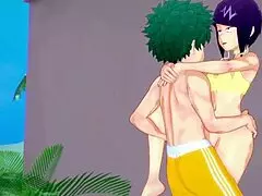 Momo And Kyoka Fuck Izuku!