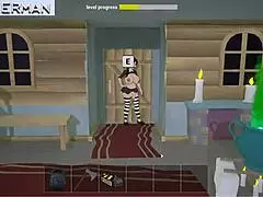 Futanari Milf with Big Tits Dominates in Halloween Bambook Gameplay