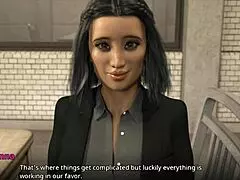 भाई, अन्ना इस 3डी हेनताई क्लिप में क्या कर रही?