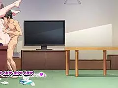 In this hentai anime, a young man desires to impregnate his friend's mother, leading to forbidden encounters.