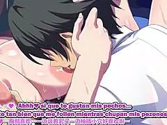 In this hentai anime, a young man desires to impregnate his friend's mother, leading to forbidden encounters.