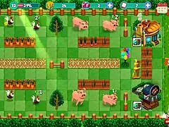 Look At Those Sexy Tits In Nutaku Booty Farm Hentai Game Part 10!