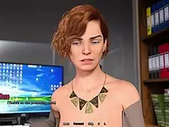 Wanna know how this hot teacher gives handjobs after foot massages in 3D hentai?