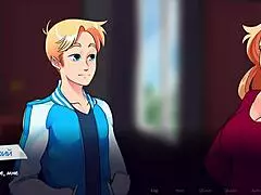 Teen slut explores hentai life in Woodchester gameplay.