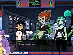 danny phantom amity park redux part 40, talking to spectra about sexy teacher.