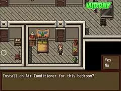 Seksi bilim kadını iyileştiriyor Zombies Retreat hentai oyunu 13