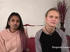 desperate amateur babes take hard pounding in wild scenes