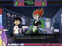 danny phantom amity park redux part 40, talking to spectra about sexy teacher.