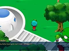 Bulma has sex with vegeta in adventure 4 part 1