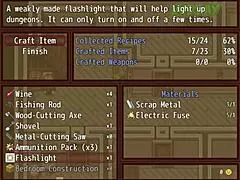 i pick various items in zombies retreat hentai game part 4