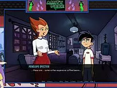 Danny Phantom Amity Park redux del 43 med rødhåret MILF der udforsker spilverdenen