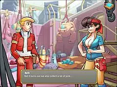 Hey, Wanna Play Space Rescue Code Pink? Trade Big Tits with Valerie Now!