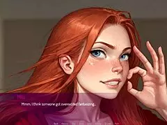 Horny Wife in Outfit Seduces for Creampie Animation