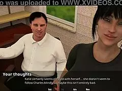 Katie loves to tease in this college homemade video with big tits.