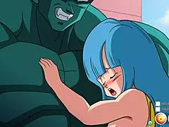 Bulma Says, 'Lick My Wet Pussy' As Garlic Jr Fucks Her Huge Cock