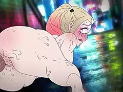 Harley Quinn Bangs Clown Joker in Wild Anime Hentai!