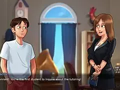 Why Does Busty Stepmom Flash Huge Breasts in Game?