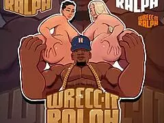 Blonde nympho craved her first BBC, got throat and pussy stretched