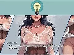 I-I saw my maid stepmom without panties in Archalchemy hentai ep 1