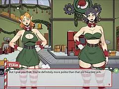 claus reveals a secret surprise in the christmas factory game episode two