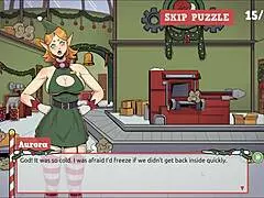 claus reveals a secret surprise in the christmas factory game episode two