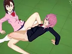 Momo and Aira's Otherworldly Sexual Encounter