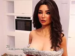 being a dik 240, christmas party with curvy hentai cuties