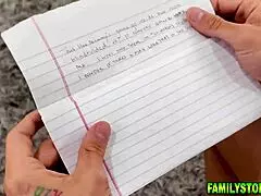 Stepmom Christina Sage craves husband’s angel for wild fucking.