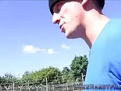 Kinky Brunette Cougar Sucks and Strokes Cock in Lingerie Scene