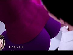 Моя милф мачеха застряла в гараже - 3D хентай порно!