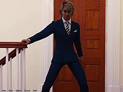 Being a dik 240, χριστουγεννιάτικο πάρτι με καμπύλες hentai γλύκες